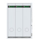 DOS CLASSEUR LEITZ AUTOC. 1687 7CM GRIS 75PCS / A4