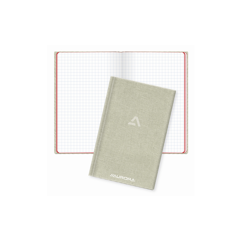 CARNET A6 AURORA 96FLS TOILE 10,3X16,5CM