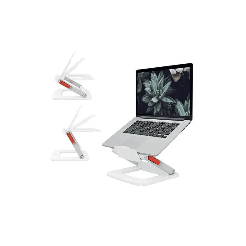 SUPPORT ORDINATEUR PORTABLE LEITZ ERGO BLANC