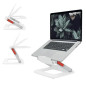 SUPPORT ORDINATEUR PORTABLE LEITZ ERGO BLANC
