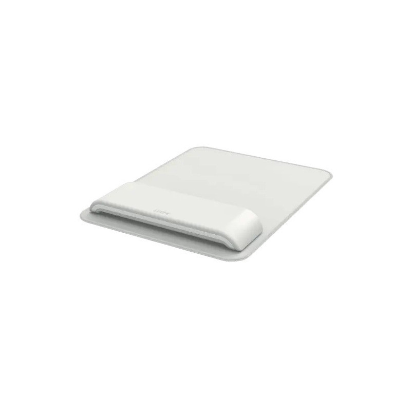 TAPIS SOURIS AVEC REPOSE POIGNET REGLABLE GRIS CLAIR