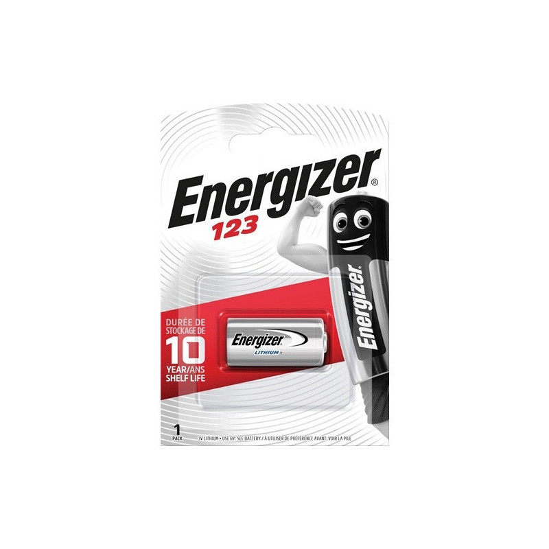PILE ENERGIZER LITHIUM 123 3V