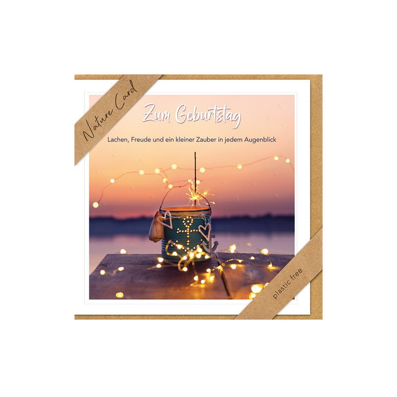 CARTE VOEUX BSB NATURE CARD HAPPY BIRTHDAY