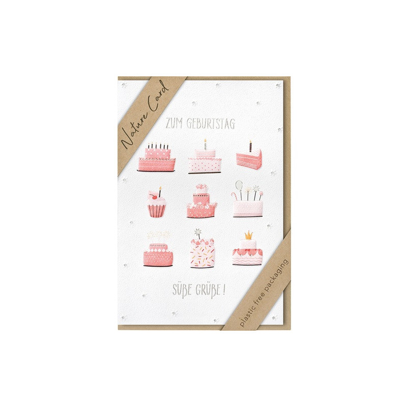 CARTE VOEUX BSB NATURE CARD HAPPY BIRTHDAY