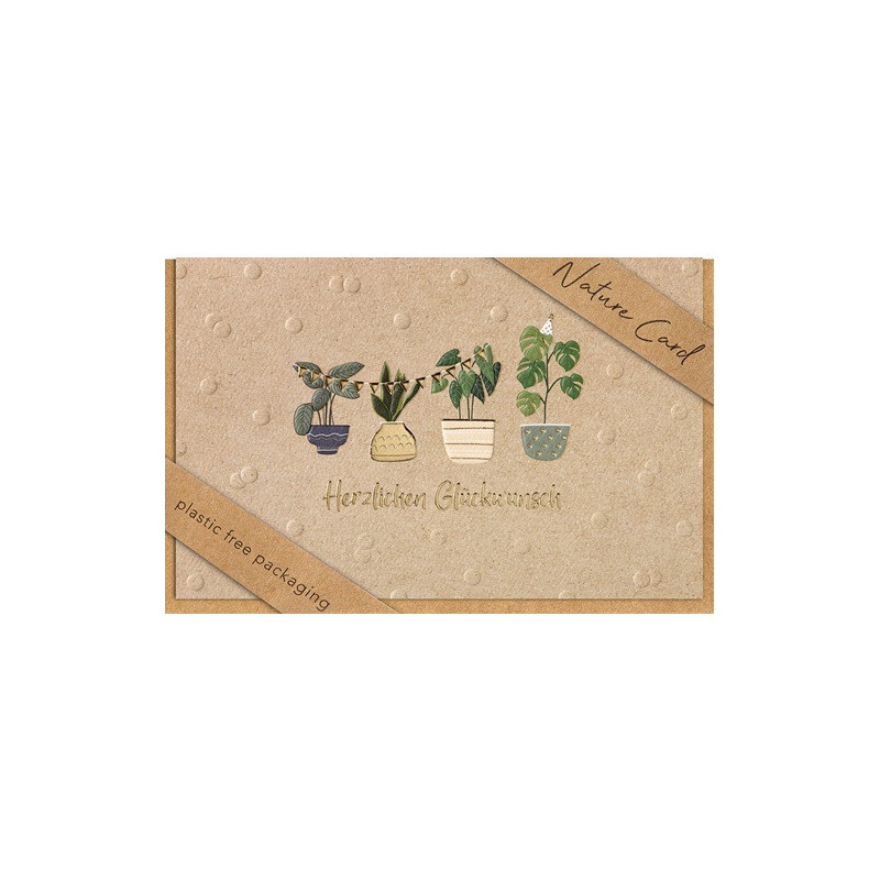 CARTE VOEUX BSB NATURE CARD HAPPY BIRTHDAY