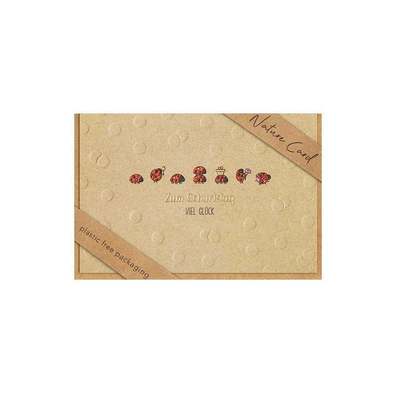 CARTE VOEUX BSB NATURE CARD HAPPY BIRTHDAY