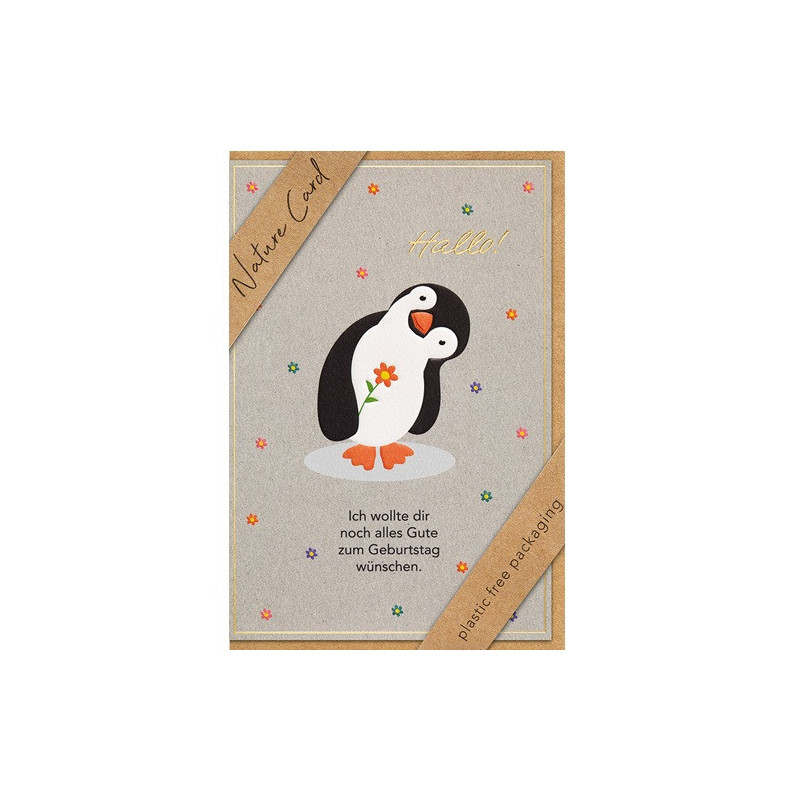 CARTE VOEUX BSB NATURE CARD HAPPY BIRTHDAY