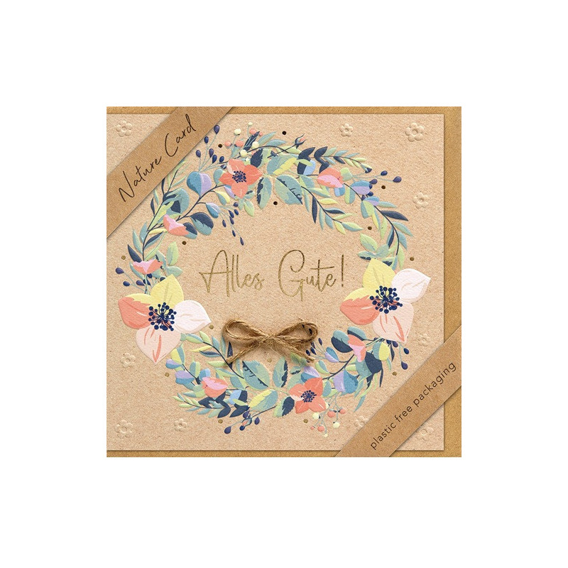 CARTE VOEUX BSB NATURE CARD GENERAL CONGRATULATIONS