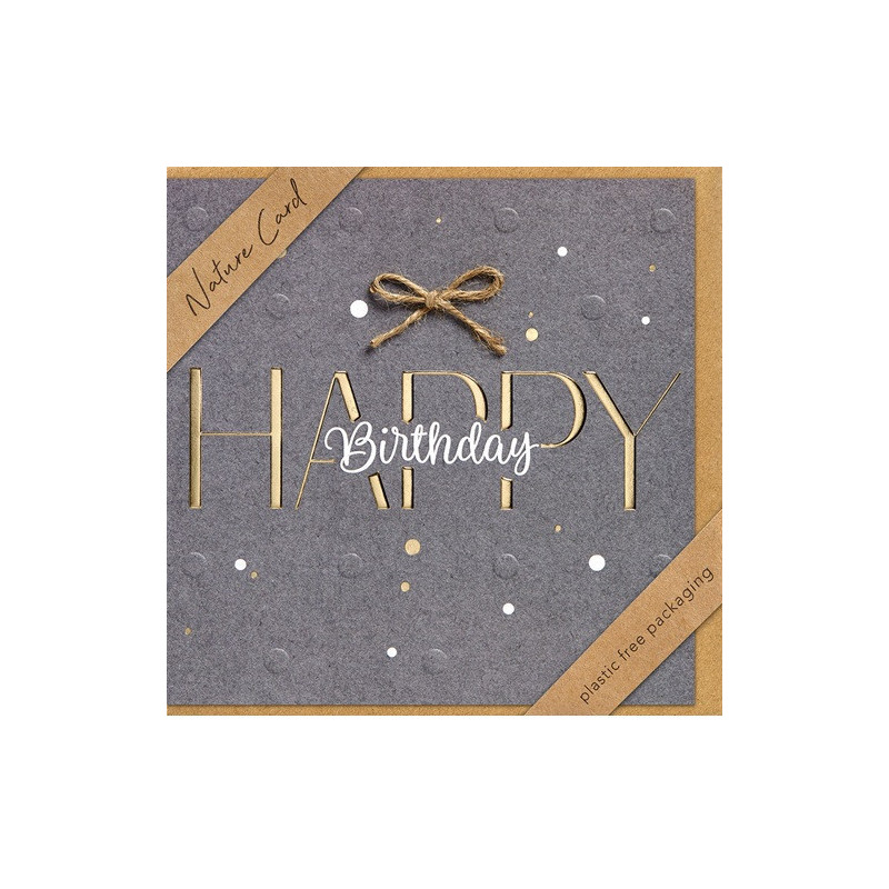 CARTE VOEUX BSB NATURE CARD HAPPY BIRTHDAY