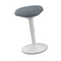 TABOURET D'ASSISE CONFORTABLE GRIS CLAIR