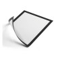 PORTE-AFFICHE DURABLE DURAFRAME A4 MAGNET. NOIR 5PCS