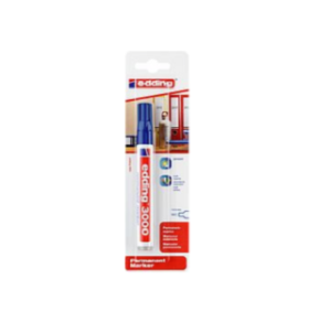 MARQUEUR PER. EDDING 3000 1,5-3MM BLEU POINTE RONDE BLISTER