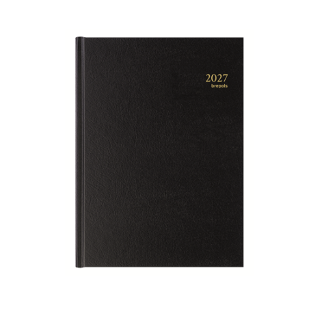 AGENDA BREPOLS 21X29CM 1J./P. BREMAX 1 NOIR