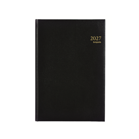 AGENDA BREPOLS 21X29CM 1SEM./2P. OMEGA LIMA NOIR