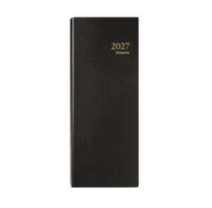 AGENDA BREPOLS 13X33CM 1J./2P. SATURNUS LIMA NOIR