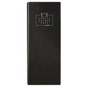 AGENDA BREPOLS 14,3X32,5CM 1J./2P. HORECA NOIR