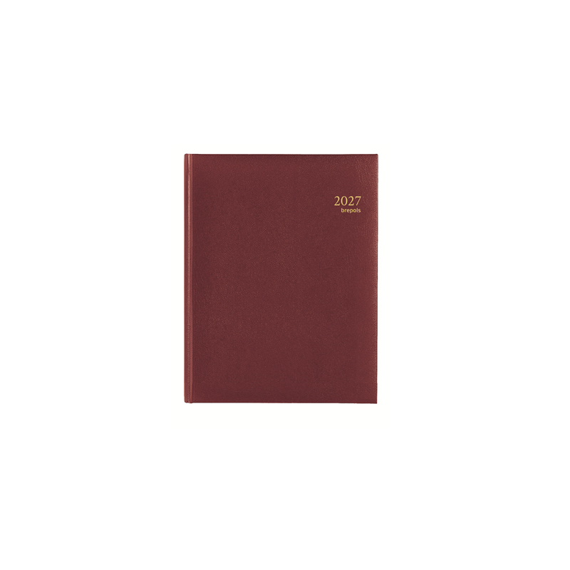 AGENDA BREPOLS 17,1X22CM 1SEM./2P. TIMING LIMA BORDEAUX