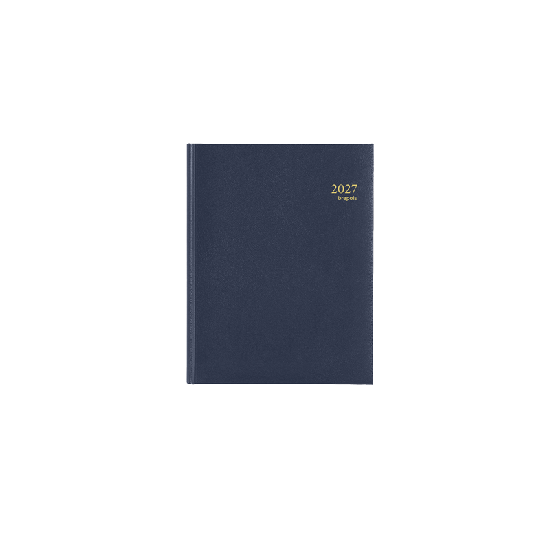 AGENDA BREPOLS 17,1X22CM 1SEM./2P. TIMING LIMA BLEU