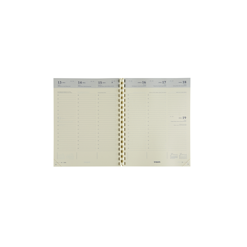 RECHARGE AGENDA BREPOLS TIMING