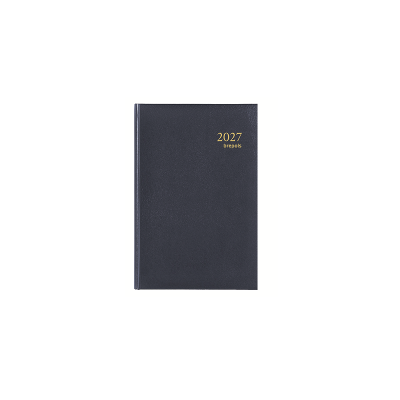 AGENDA BREPOLS 13,3X20,8CM 1J./P. SATURNUS LUXE BLEU