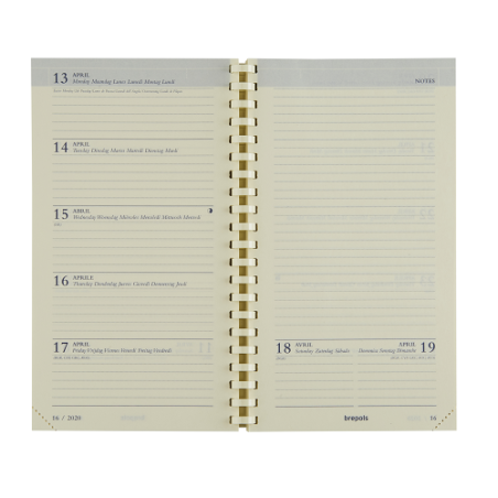 RECHARGE AGENDA BREPOLS NOTAPLAN