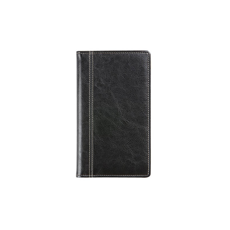 AGENDA BREPOLS 9X16CM 1SEM./2P. OPTIVISION NOIR
