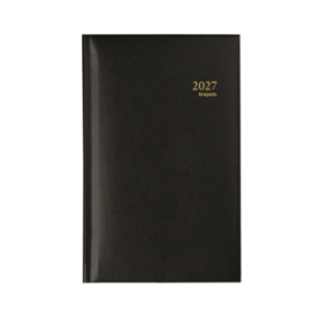 AGENDA BREPOLS 9X16CM 1SEM./2P. INTERPLAN LIMA NOIR