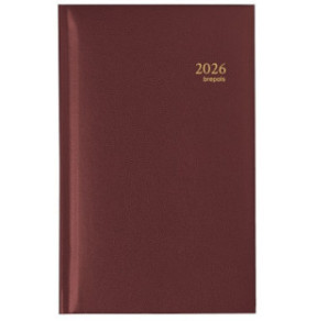 AGENDA BREPOLS 9X16CM 1SEM./2P. INTERPLAN LIMA BORDEAUX