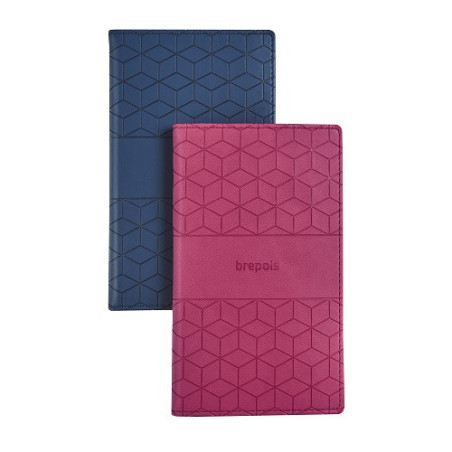 AGENDA BREPOLS 9X16CM 1SEM./2P. INTERPLAN SPIR. CUBE ASS.