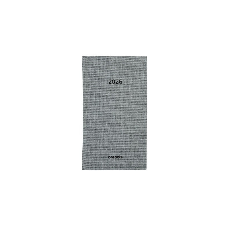 AGENDA BREPOLS 9X16CM 1SEM./2P. NOTAVISION DUBLETTA VERT