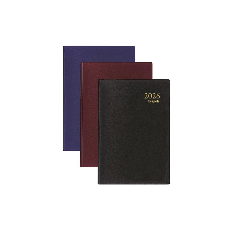 AGENDA BREPOLS 7,7X12CM 1J./P. TRADE SETA ASS.