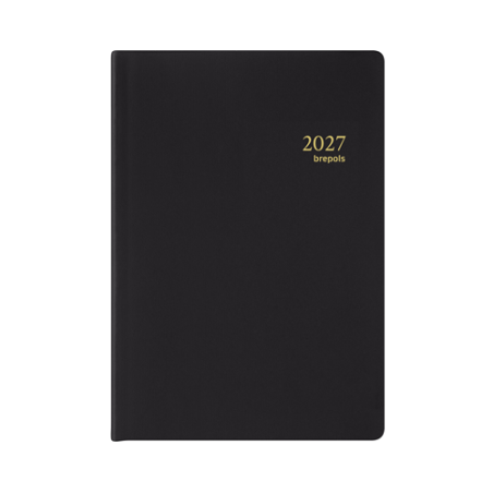 AGENDA BREPOLS 6,8X10,2CM 1SEM./2P. ARMADA SETA NOIR