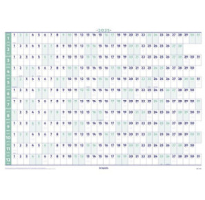 PLANNING BREPOLS ANNUEL 82X59CM