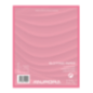 BLOC BUVARD 15X19CM 125G 10FLS ROSE