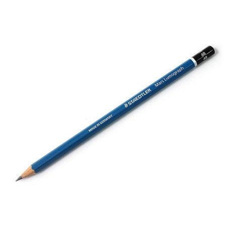CRAYON NOIR STAEDTLER LUMOGRAPH 4B
