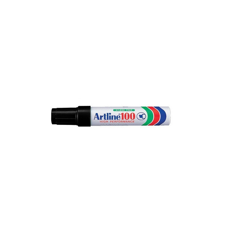 MARQUEUR PER. ARTLINE 100Z NOIR POINTE BISEAUTEE