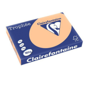 PAPIER REPRO CLAIREF. TROPHEE A3 160G ABRICOT 250FLS
