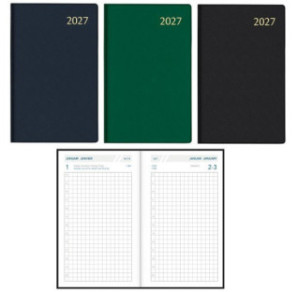 AGENDA 10,5X16,5CM 1J./P.AURORA SETA
