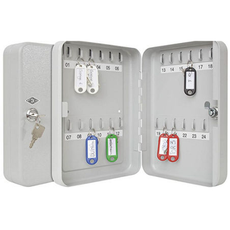 ARMOIRE A CLES WEDO 24PCS GRIS CLAIR