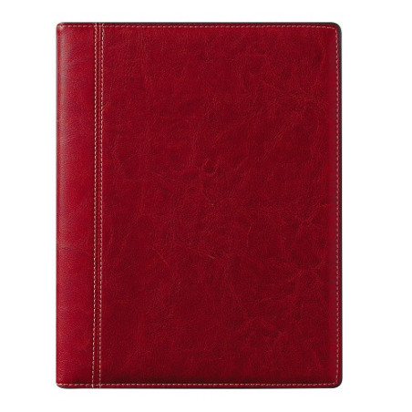AGENDA BREPOLS 17,1X22CM 1SEM./2P. TIMING SPIR. PALERMO ROUGE