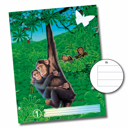 CAHIER AURORA PIQ. A5 36FLS FOR. VIERGE NR.1