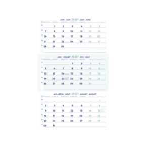 CALENDRIER BREPOLS 3 MOIS 30X60CM