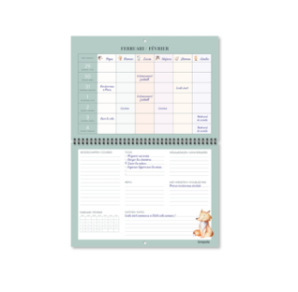 CALENDRIER BREPOLS SEM. 31X22CM FAMILLE