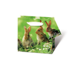 SACHET PAQUES BSB 14,5X15X6CM