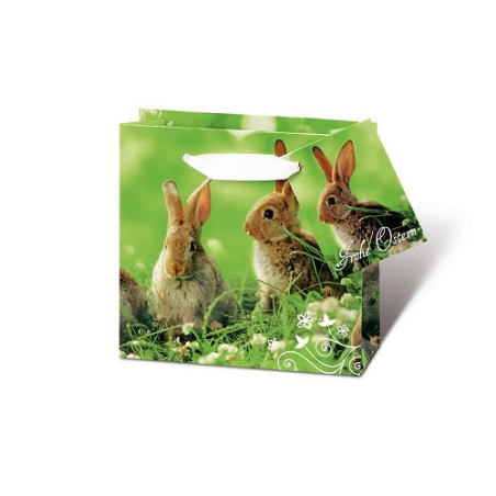 SACHET PAQUES BSB 14,5X15X6CM