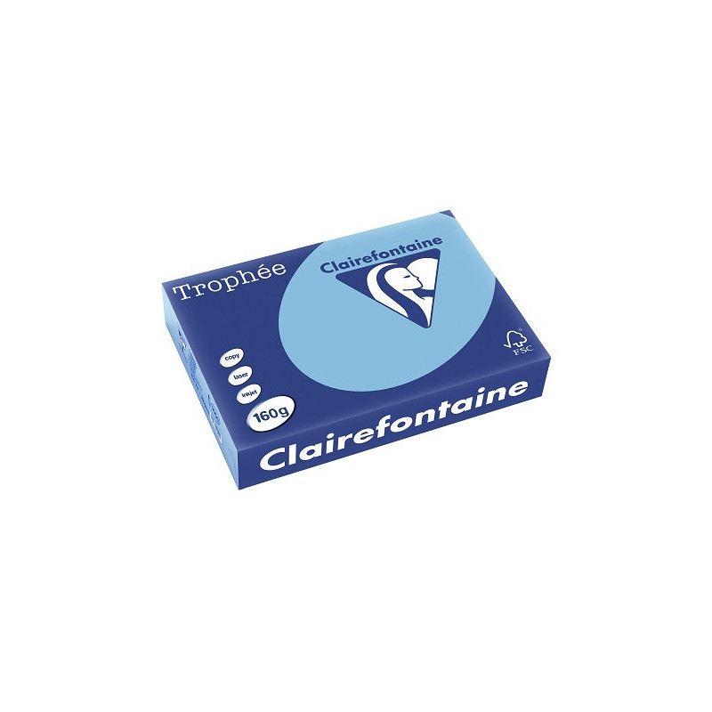 PAPIER REPRO CLAIREF. TROPHEE A4 160G LAVANDE 250FLS