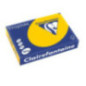 PAPIER REPRO CLAIREF. TROPHEE A4 160G JAUNE TOURNESOL 250FLS