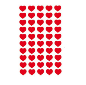 AUTOCOLLANT BSB DECO-STICKER COEURS
