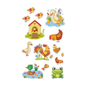 AUTOCOLLANT BSB DECO-STICKER ANIMAUX