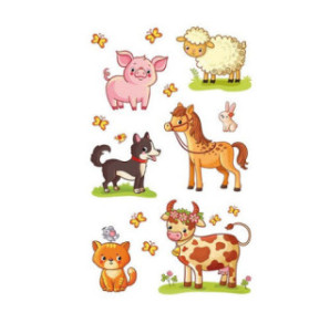 AUTOCOLLANT BSB DECO-STICKER ANIMAUX